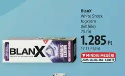 DM BlanX White Shock fogkrém ajánlat