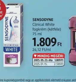 DM Sensodyne Clinical White fogkrém ajánlat