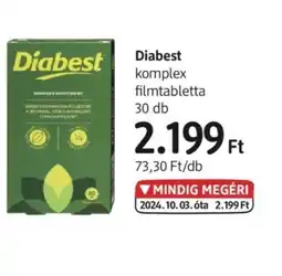 DM Diabest komplex filmtabletta ajánlat