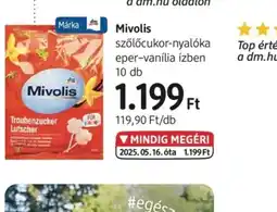 DM Mivolis szőlőcukor-nyalka ajánlat