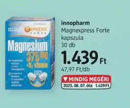 DM Innopharm Magnexpress Forte kapszula ajánlat