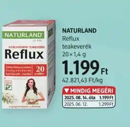 DM Naturland Reflux teakeverék ajánlat