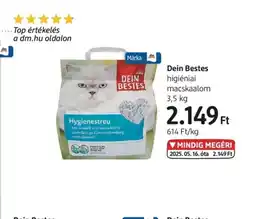 DM Dein Bestes higiéniai macskaalom ajánlat