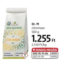 DM Dr. M citromsav ajánlat