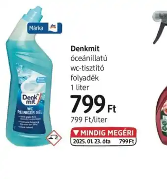DM Denkmit ceánillatú wc-tisztít folyadék ajánlat