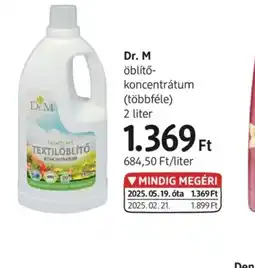 DM Dr. M öblítő-koncentrátum ajánlat