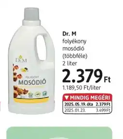 DM Dr. M folyékony mosdi ajánlat