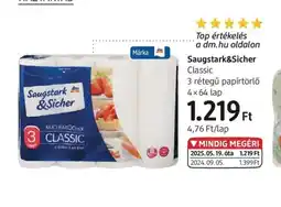 DM Saugstark 4×64 lap Sicher Classic ajánlat
