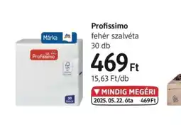DM Profissimo fehér szalvéta ajánlat