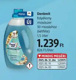 DM Denkmit folyékony mosszer ajánlat