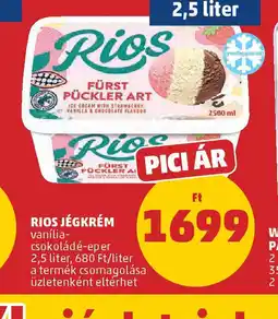 PENNY Rios Jégkrém ajánlat