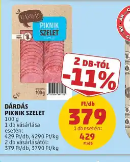 PENNY Dárdás Piknik Szelet ajánlat