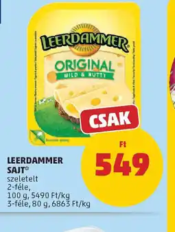 PENNY Leerdammer Sajt ajánlat