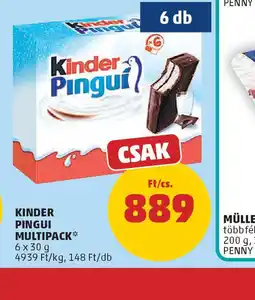 PENNY Kinder Pingui Multipack ajánlat