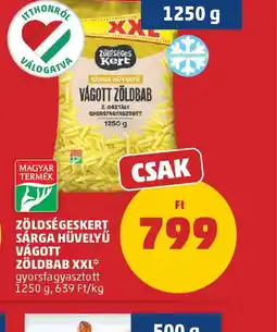 PENNY Zöldségeskert Sárga Hüvelyű Vágott Zöldbab XXL ajánlat