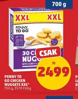 PENNY Penny to go Chicken Nuggets XXL ajánlat