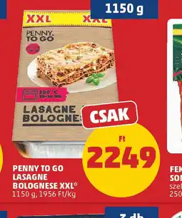 PENNY Penny To Go Lasagne Bolognese XXL ajánlat