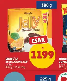 PENNY Choco'la Zselécukor XXL ajánlat