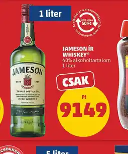 PENNY Jameson 5 literr Whiskey ajánlat