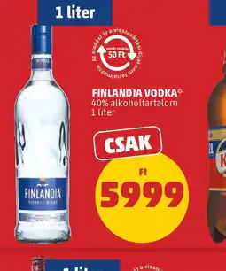 PENNY Finlandia Vodka ajánlat