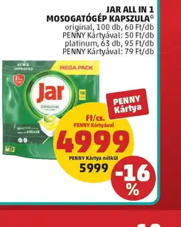 PENNY Jar All in 1 Mosogatgép Kapszula ajánlat