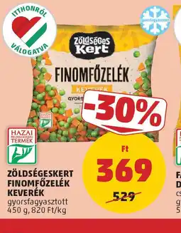 PENNY Zöldségeskert Finomfőzelék Keverék ajánlat