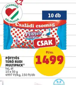 PENNY Pöttyös Túr Rudi Multipack ajánlat