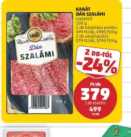 PENNY Karát Dán Szalámi ajánlat