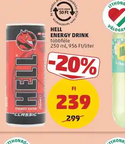 PENNY Hell Energy Drink ajánlat
