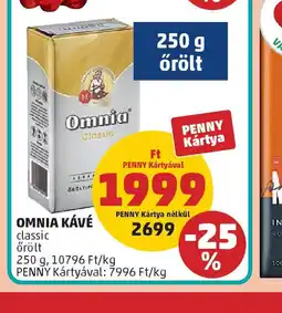 PENNY Omnia Kávé ajánlat