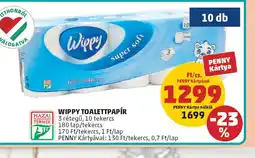 PENNY Wippy Toalettpapír ajánlat