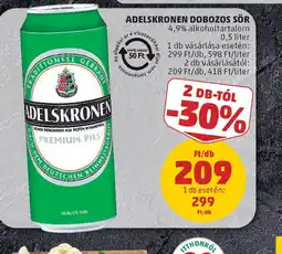 PENNY Adelskronen dobozos sör ajánlat