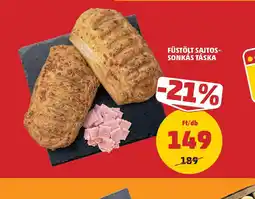 PENNY Füstölt sajtos-sonkás táska ajánlat