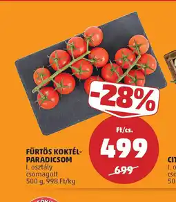 PENNY Fürtös koktélparadicsom ajánlat