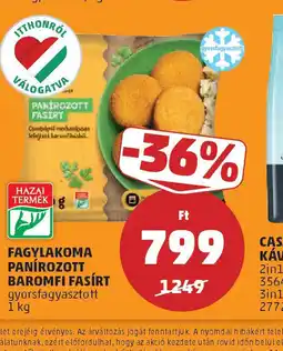 PENNY Fagylakoma Panírozott Baromfi Fasírt ajánlat