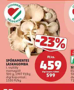 PENNY Spramentes laskagomba ajánlat