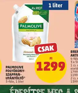 PENNY Palmolive Folyékony-szappan-utántöltő ajánlat