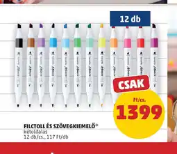 PENNY Filctoll és szövegkiemelő ajánlat