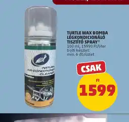 PENNY Turtle Wax Bomba Légkondicionál Tisztít Spray ajánlat