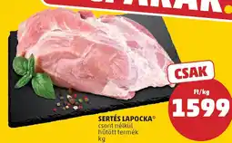 PENNY Sertés lapocka ajánlat