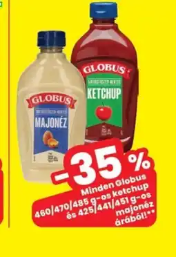 Interspar Globus ketchup és majonéz ajánlat
