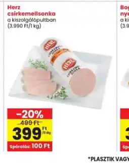 Interspar Herz csirkemellsonka ajánlat