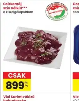 Interspar Csirkemáj szív nélkül ajánlat