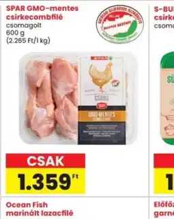Interspar Spar GMO-mentes csirkecombfilé ajánlat