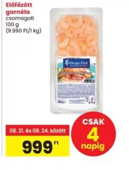 Interspar Előfőzött garnéla ajánlat
