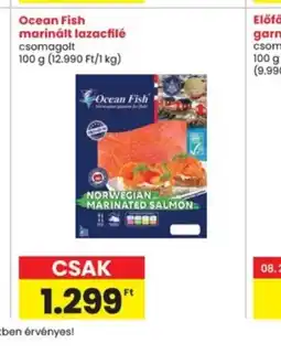 Interspar Ocean Fish marinált lazacfilé ajánlat
