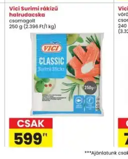 Interspar Vici Surimi rákízű halrudacska ajánlat