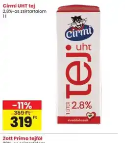 Interspar Cirmi UHT tej ajánlat