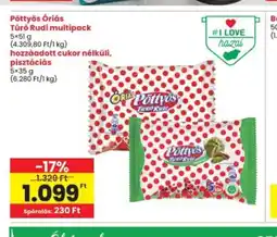 Interspar Pöttyös riás Túr Rudi multipack ajánlat