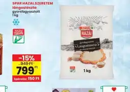 Interspar Spar Hazai Szeretem Lángostészta ajánlat